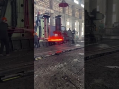 Σφυρηλάτηση δακτυλικών κυλίνδρων για φλάντζες μεγάλης κλίμακας - φλάντζες αιολικών τρομπίνων